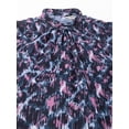 thumbnail image 4 of Moomaya Womens Turtle Neck Top, Long Sleeves, Formal Wear Chiffon Top, 4 of 9