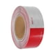 thumbnail image 1 of Cinta Reflectante Unique Bargains 75.46ft x 1.97" Cinta Adhesiva de Advertencia Argyle para Exteriores Reflector para Coches Camiones PET Rojo, Blanco 1 Pc, 1 of 1