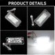 thumbnail image 4 of 2x Fits For Fiat 500 / Abarth 500 2007-2016 Canbus Xenon White Led Number License Plate Lights Replace Oem 51800482 Wigslar, 4 of 5