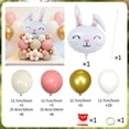 thumbnail image 5 of Rabbit Balloon Set Milk White Number 0-9 Balloon for Birthday Party Shower Anniversary Decoration Balloon Jungle Rabbit Balloon, 5 of 5