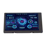 Moniteur informatique Temp, PC Affichage panneau de capteur Confortable Protection des yeux Interrupteur vertical horizontal d'écran 360° Rotation pour PC Cas pour CPU