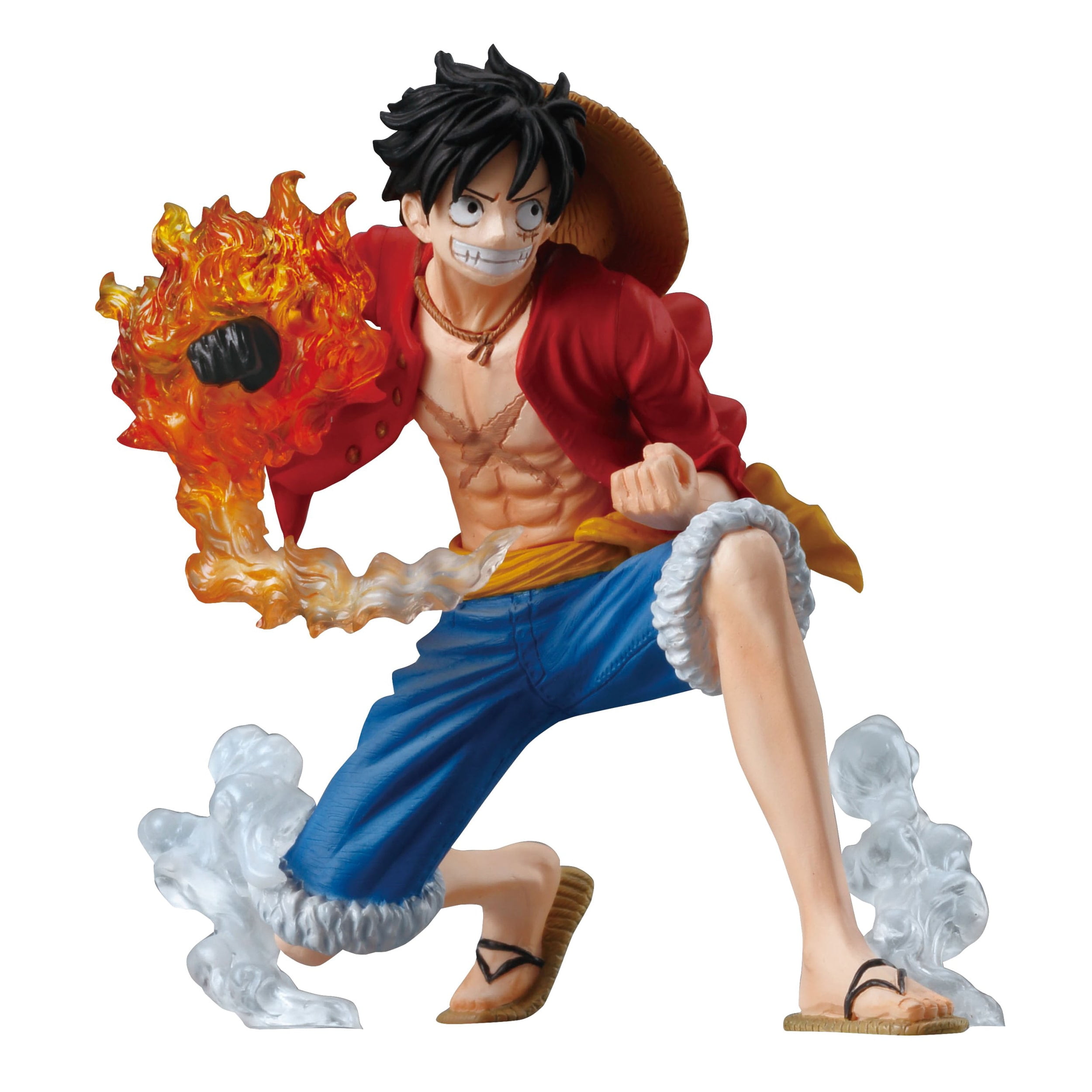 ONE PIECE Attack Styling Flaming Three Brothers Luffy ACTION FIGURE NEW