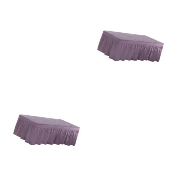 Yuarrent SPA Massage Table Skirt Beauty Bed Sheet Cover Valance Linen Type5