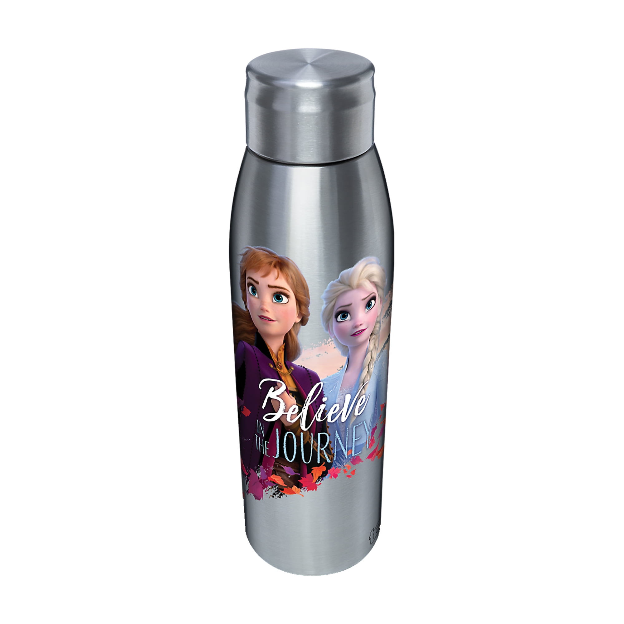 Disney Store Frozen Elsa Anna Aluminum Water Bottle Thermos for backpack tote 