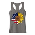 thumbnail image 4 of Dyegold 4th Of July Tank Tops For Women Summer Sleeveless American Flag Shirt Loose Casual Patriotic Graphic Tee Tops Tshirt, 4 of 4