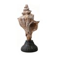 thumbnail image 2 of Byndra Resin Conch Shell Ornaments, Mediterranean Seashell Table Decor Set, Coastal Accent Sculptures for Living Room, Shelf, Desk and Display, Wall Door and Room Decor Accent, 2 of 7