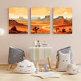 thumbnail image 2 of Southwestern Desert - 3 Piece Canvas Wall Art Set, 2 of 3