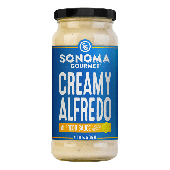 (Pack of 6), Sonoma Gourmet Creamy Alfredo Sauce, 15.5 oz