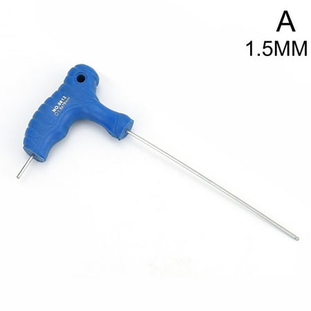 

1PC T-Handle Allen Wrench Ball End Hex Key Set Long 5/64 -3/8 1.5-10m` M8G9