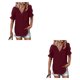 thumbnail image 2 of Minnieouse Blusa holgada para mujer, camisa bonita informal con flores, disfraz de vacaciones en la playa, fiesta de verano, Top fresco, Type12 NO12, 2 of 6