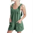 thumbnail image 2 of lcziwo Cute Clothes for Teen Girls Summer Rompers Dressy Romper Shorts Junior Beach Vacation Essentials Outfits 2025 Green 7 Years Prime Sales Today, 2 of 5