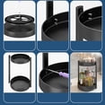 thumbnail image 2 of Especiero giratorio de 360 ​​grados, antideslizante, para almacenar especias, conservas y cosméticos. Doble Capa 30cm, 2 of 9