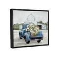 thumbnail image 3 of Stupell Industries Sunflower Truck at Farm Transportation Painting Black Floater Framed Art Print Wall Art, 21 x 17, 3 of 9