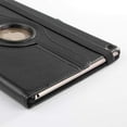 thumbnail image 2 of iPad Air 2 Case, 360°Rotating Stand Leather Cases for Apple iPad Air 2 (6th) With Handheld Elastic Strap (Black) -iPad Air 2 (Black), 2 of 5
