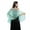 Green, variant on Silky Shawls and Wraps for Evening Dresses Women Sheer Soft Bridesmaid Wedding Formal Party Organza Shawl