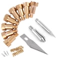 thumbnail image 3 of 23 puntas para bolígrafos de madera para manualidades, para soldar, pirograbado y tallado, 3 of 14
