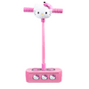 hello kitty jump and squeak foam pogo jumper by flybar - fun & safe foam bungee pogo hopper toy with cute plush hello kitty head, for ages 3 & up - genuine sanrio product,pink