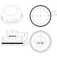 thumbnail image 4 of essional 27mm Internal Magnet Speaker 4ohm 3W Bass Sound for Multimedia Speakers, 4 of 7
