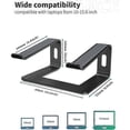 thumbnail image 2 of Laptop Stand, Ergonomic Laptops Elevator For Desk, 2 of 5