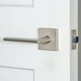 thumbnail image 3 of Viaggio Qadmltbrz_Prv_234_Lh Motivo Left Handed Solid Brass Privacy Door Lever Set - Brass, 3 of 7