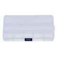 thumbnail image 1 of 8/10/15 Grid Fishing Clear Storage Box Transparent Fish Hook Organizer Plastic Jewelry Container, 1 of 9