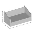 thumbnail image 6 of Emerson 2-Piece Black Wood Twin Daybed and 5-Shelf Corner Bookcase Set, 6 of 14