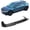 Carbon Fiber Print, variant on Ikon Motorsports Roof Spoiler Compatible With 2022-2024 Hyundai Ioniq 5 IKON Style Gloss Black ABS Plastic Rear Window Roof Spoiler Visor
