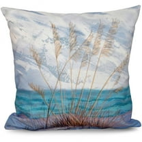 Simply Daisy 16" x 16" Happy Place Floral Print Pillow