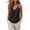 Black, variant on Cotton Linen Cami Tops for Womens Sleeveless Spaghetti Straps V Neck Shirts Loose Fit Solid Color Camisole Tank Tops Slim Summer Going Out Blouses Navy