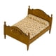 thumbnail image 5 of Cama para casa de muñecas 1/12, de madera, accesorios de escena DIY, cama en miniatura para casa de muñecas, modelo de cama de madera para, 5 of 9