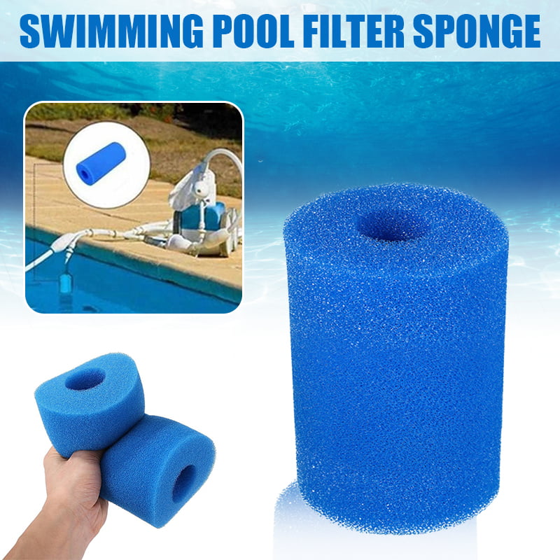 Reusable Washable Swimming Pool Filter Foam Sponge Cartridge For Intex Type A/B 