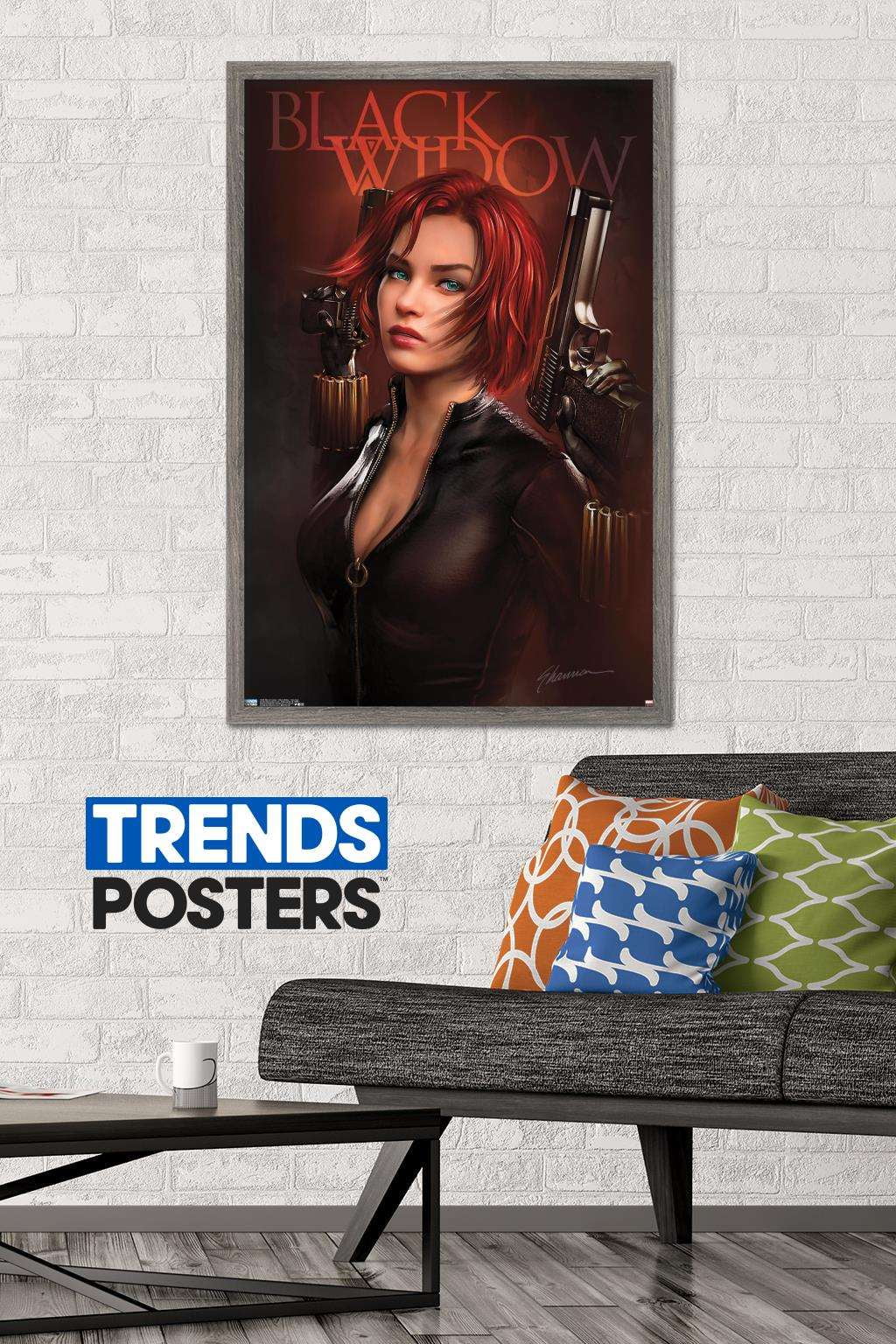 Marvel Comics - Black Widow - Two Guns Wall Poster, 22.375