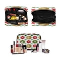 thumbnail image 4 of Iauyy 3 Piece Large Portable Hanging Toiletry Bags for Travel,Foldable Makeup Organizer with Multiple Compartments for Men&Women，Gold Foil Sheet, 4 of 9