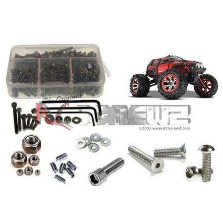 

RCScrewZ Traxxas Mini Summit 1/16th Stainless Steel Screw Kit - tra042