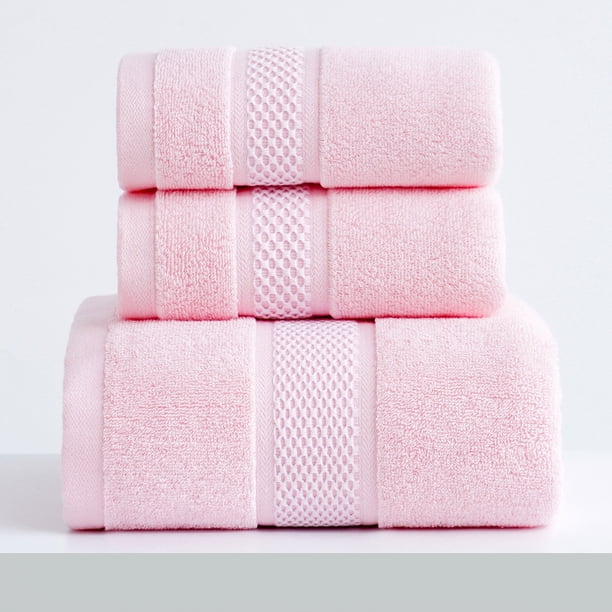 Xiao Hua 2 toallas de algodón, rosas, 75x35cm - Toallas pequeñas, suaves y absorbentes para la cara, ideales para uso diario, baño y viajes | Toallas y paños de baño.
