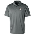 thumbnail image 2 of Men's Cutter & Buck Steel Miami Dolphins Throwback Logo Prospect Textured Stretch Polo, 2 of 3