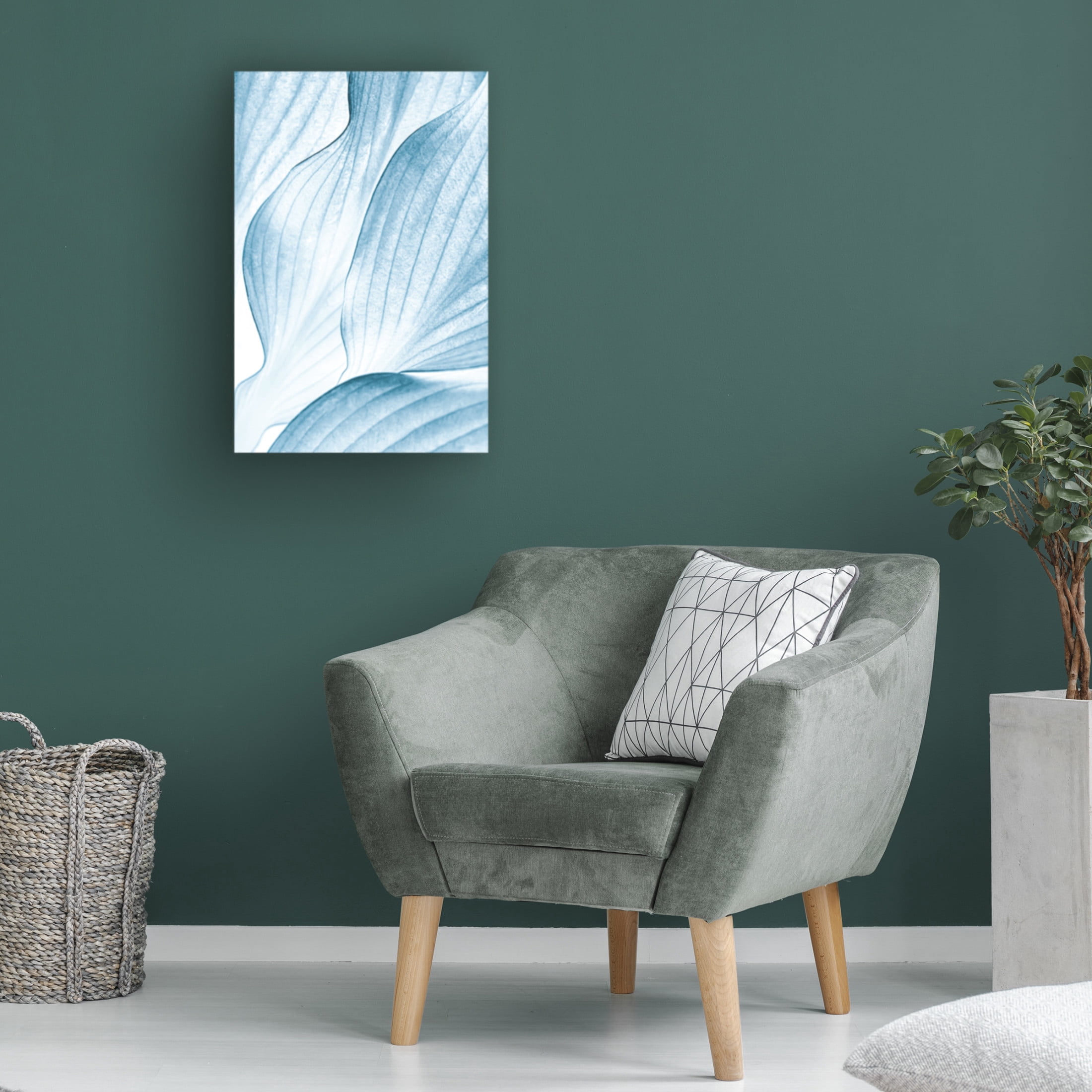 Trademark Fine Art Beth Buelow Icy Waves Canvas Wall Art