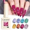 thumbnail image 2 of Set de esmaltes de uñas CANNI Cat Eye Gel de 9 ml x 8 con imán y base o capa superior, 2 of 9