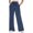 Blue, variant on Women's High Waist Wide Leg Sweatpants Loose Fit Casual Soft Lounge Trousers by Yigetop Beige L