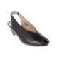 thumbnail image 4 of Zapatilla Kate color negro grabado con tacón cuadrado 24.0 Dorothy Gaynor Zapatilla Kate color negro grabado con tacón cuadrado 24.0, 4 of 6