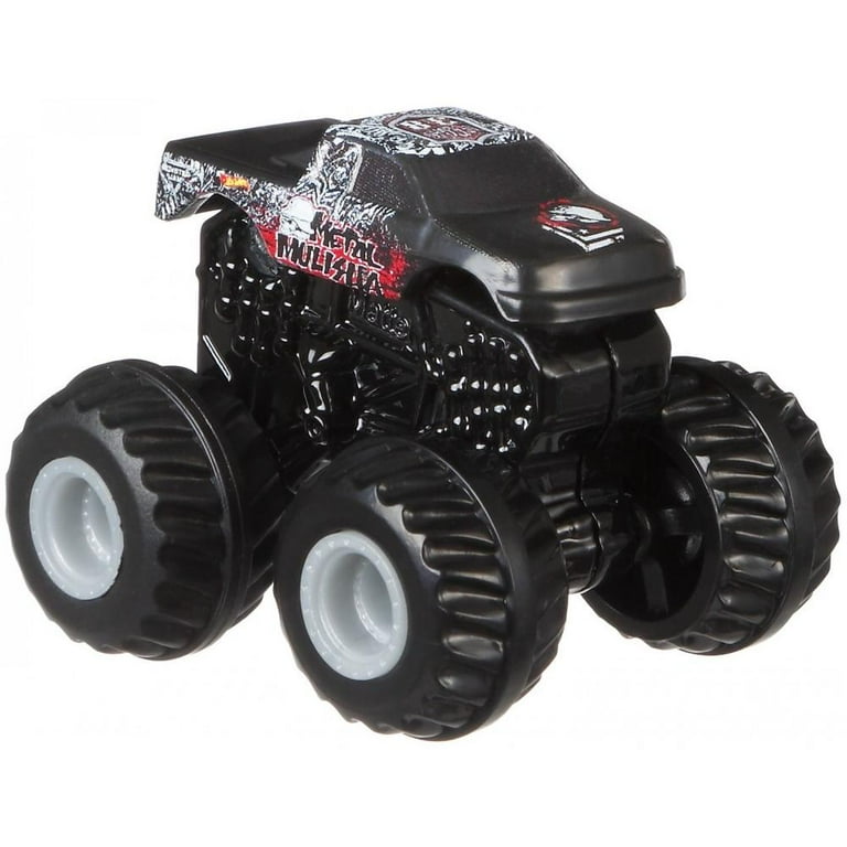 Hot Wheels Mini Monster Jam Trucks, Mighty Minis with Launcher and