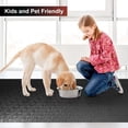 thumbnail image 2 of Mymeely Office Chair Mat for Hardwood Floor, 60"x75" Large Black PVC Computer Desk Chair Mat with Unique Pattern for Gaming, Anti-Slip Floor Protecto, 2 of 7
