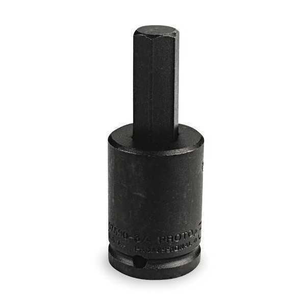 PROTO J075907/8 3/4" Drive Hex Bit Impact Socket 7/8"