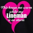 thumbnail image 3 of CafePress - Dark Lineman On Storm - Pullover Hoodie, Classic & Comfortable Hooded Sweatshirt, 3 of 4