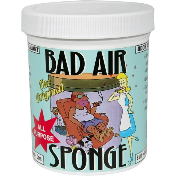 Bad Air Sponge Odor Absorbing Neutralant, Original Scent, 14 oz, 3 Pack