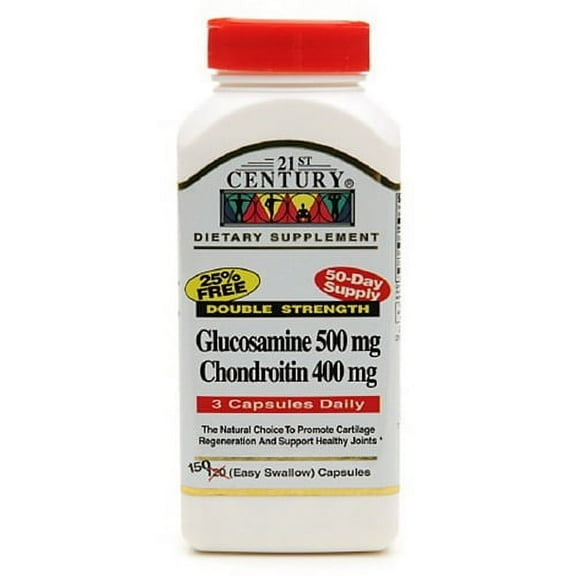 21St Century Glucosamine, Chondroitin Double Strength - 150 Capsules