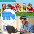 thumbnail image 2 of Antiestrés Autismo Animal Hipopótamo Forma Empuje Burbuja Sensorial Niños Rompecabezas Juguete Tmvgtek juguetes de los niños, 2 of 9