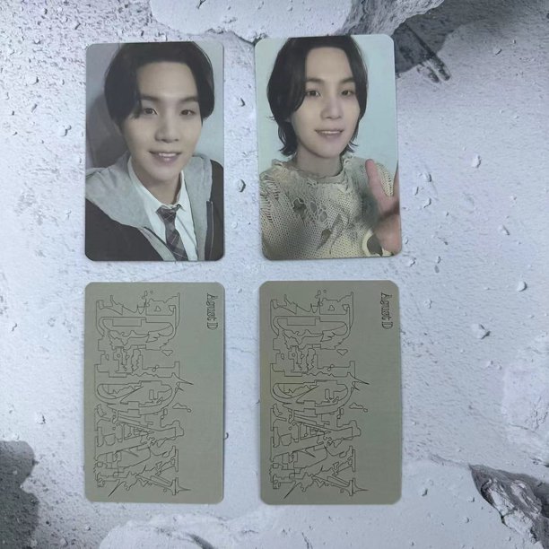 Kpop BTS Bangtan Boys SUGA Agust D Álbum Solo-DAY Photocard Fan Collection Regalo Tarjeta Fotográfica