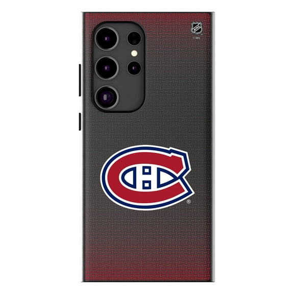 Keyscaper Montreal Canadiens Linen Galaxy Magnetic Bump Case