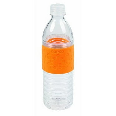 Copco  Hydra Reusable Tritan Water Bottle with Spill Resistant Lid 16.9 oz - Neon Orange